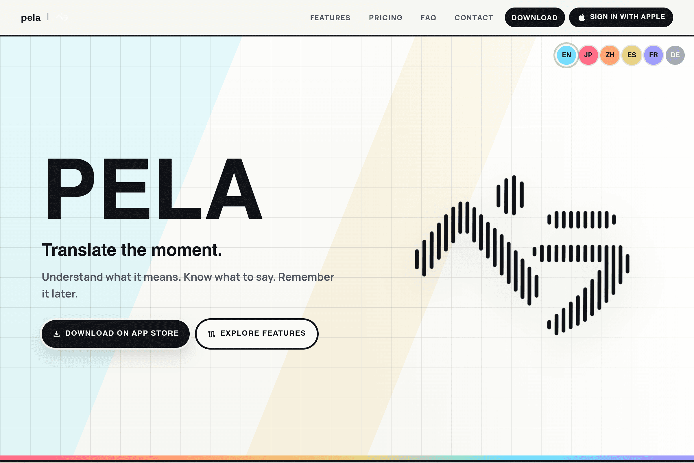 pelapela.app website